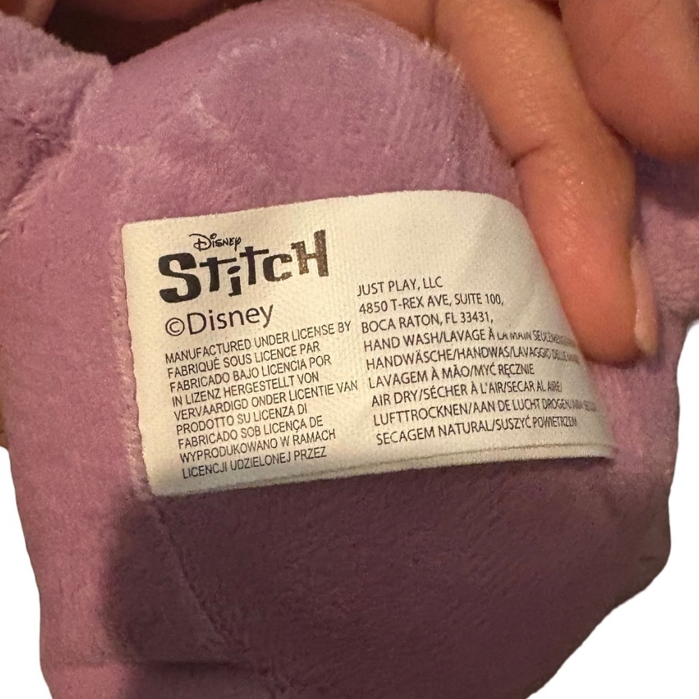 Disney Angel Plush – Pink Stitch Character Soft Toy - Picture 3 of 4